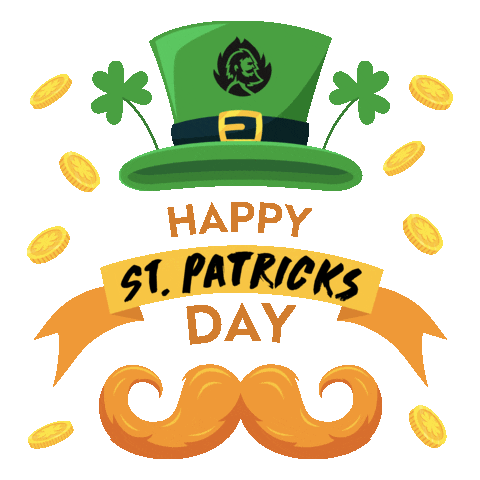 St Patricks Day Gold Sticker by Springlane GmbH