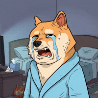 Sad Shiba Inu GIF by Doge Pound
