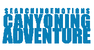 Canyoning Adventure Sticker by Searching emotions