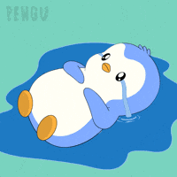 Sad Cry GIF by Pudgy Penguins