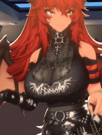 V4RITAS happy dance chill vtuber GIF