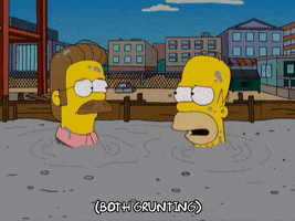 frustrated homer simpson GIF