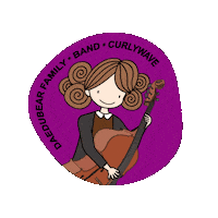 Daedubearfamily Sticker