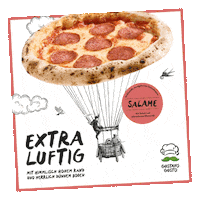 Hungry Pizza Sticker by Gustavo Gusto