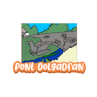 Bont Dolgadfan Sticker