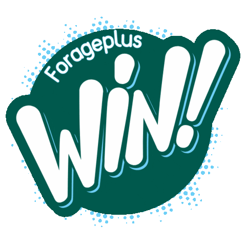 Win Sticker by Forageplus