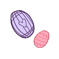Easter Eggs Sticker