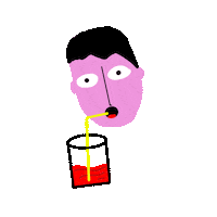 Drink Drinking Sticker