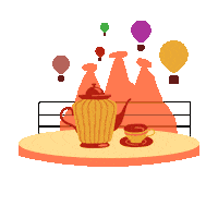 Coffee Holiday Sticker by auroracavehotel