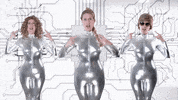 CarlaDelaney tv glitch robot future GIF