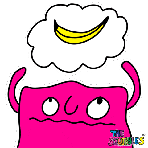 Hungry Food Menu Sticker by The Squibbles