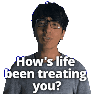 Life Living Sticker