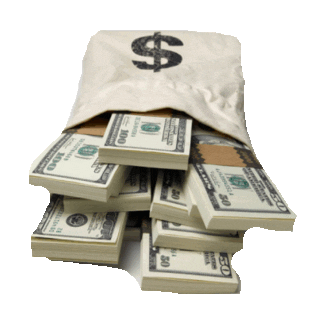 make it rain money STICKER by imoji