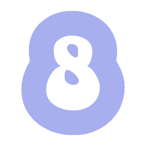 Number Sticker by laukyts