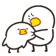 Angry Chick Sticker