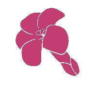 Flower Sticker by Coconut Girl Hawaii Shop