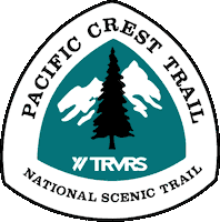 Pacific Crest Trail California Sticker by TRVRSOutdoors