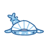 Bored Whale Shark Sticker