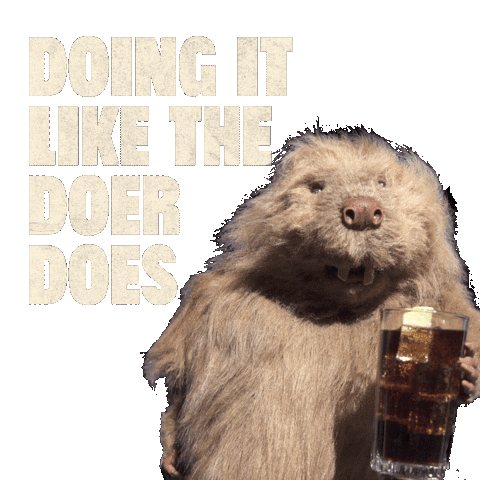 The_Woodsman_Whisky drink do barry beaver Sticker