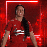 Celebration Softball GIF by Louisville Cardinals