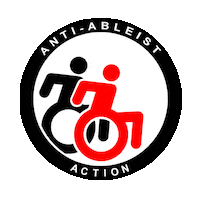 Aaa Wheelchair Sticker by sitnskate