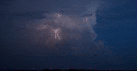 rain storming GIF