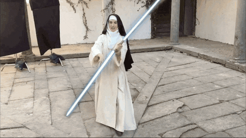 star wars ninja GIF by The Little Hours Movie