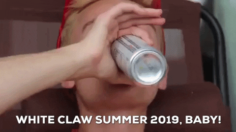 giphydvr white claw white claw summer GIF