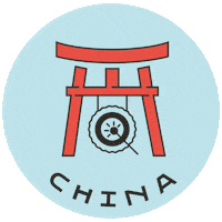 kaothai food china chinese asia Sticker