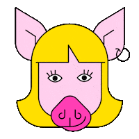 Pig Thailand Sticker by kaothai