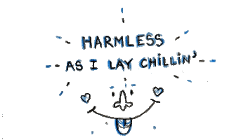 yosoyharmless harmless swing lynn as i lay chillin Sticker