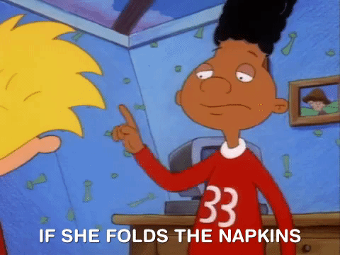 hey arnold nick splat GIF