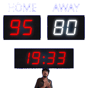 80 Away Sticker