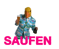 party bier Sticker by Ingo ohne Flamingo