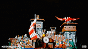 Explosion Reaction GIF by LEGO Masters Australia