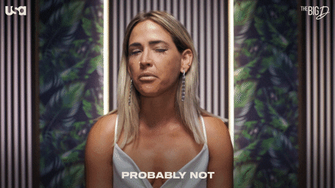 No Idk GIF by USA Network