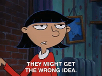 hey arnold nicksplat GIF