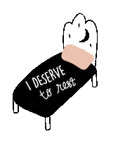 sabikarajab bed selflove mentalhealth amanda Sticker