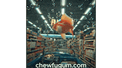 Driving Grocery Store Sticker by Fugum