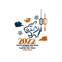 Happy New Year Festival Sticker by 360 Tour Toronto