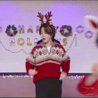 Happy Holidays Butter GIF