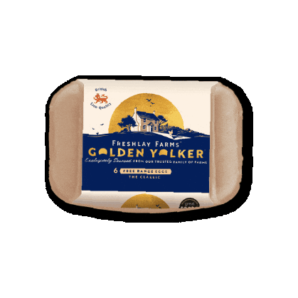 FreshlayFarms_GoldenYolker giphyupload Sticker