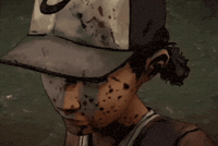 The Walking Dead Game Stare GIF