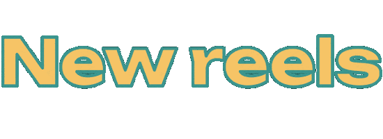 Reel Sticker by Breadnbeyond