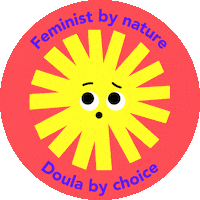 Feminist Doula Sticker by BirthRose