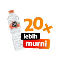 cleopurewaterofficial water air cleo mineralwater Sticker