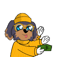 Make It Rain Money Sticker by BoDoggos