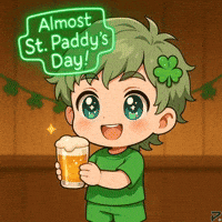 St Patricks Day Cheers GIF by Persona