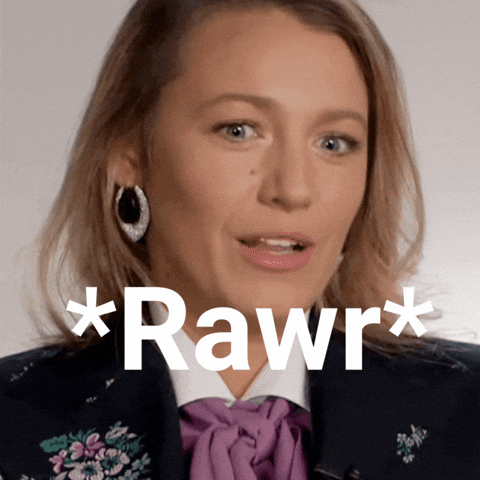 Sound Effect Flirt GIF by Blake Lively Fan