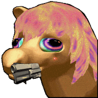 Emoji Horse Sticker by Canek